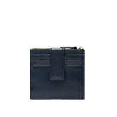 The bridge - Portafoglio in pelle donna piccolo Lucrezia, Blu Oltremare